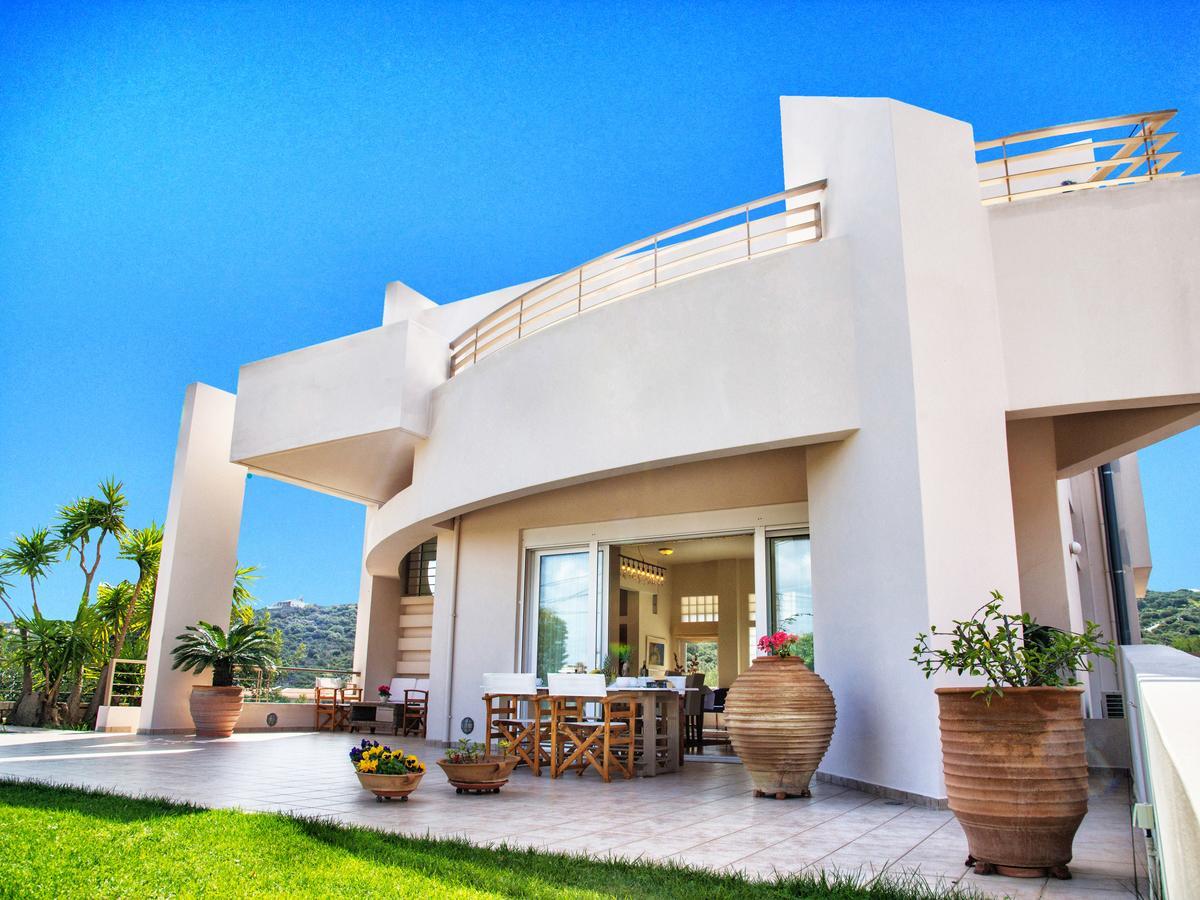 Cretan Ivory Villa Agios Nikolaos Exterior foto